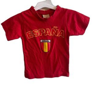 kids t shirt españa 0-1 year